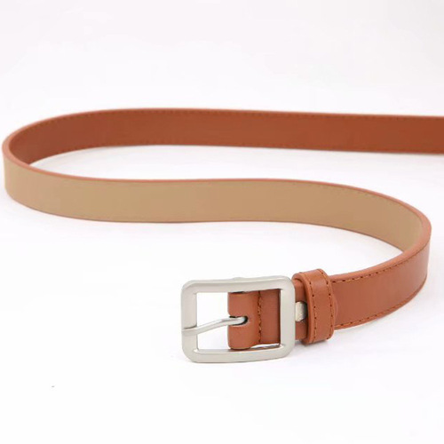 Manufacturer's hot selling women's belt imitation leather women's belt simple casual versatile student decorative pants belt wholesale