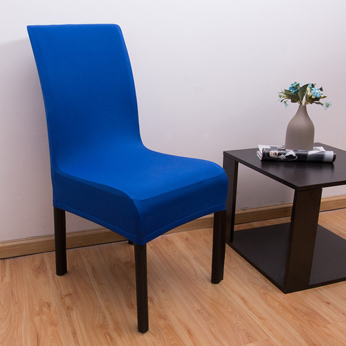 Thick Half-Length Elastic Hotel Banquet Chair Cover Kit Conference Chair Cover Home Use One-Piece Chair Cover