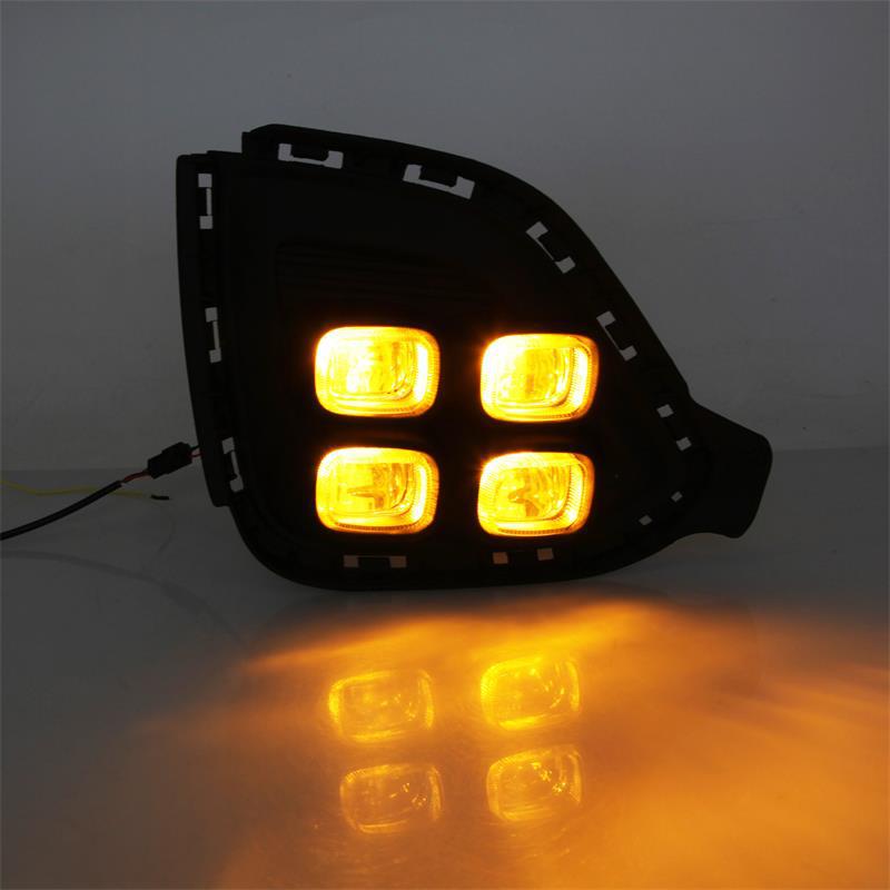 Aplicable a la moderna Luz de marcha diurna IX25 cuatro ojos ix25 17-18 dirección modificación de la luz de marcha diurna