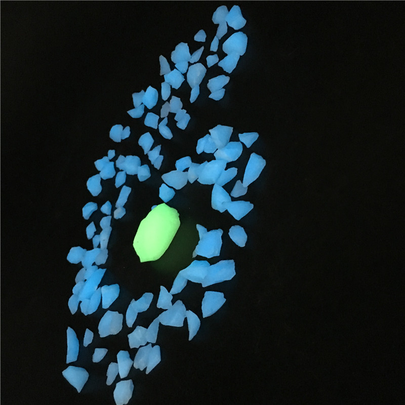 Manufactor supply Luminous Stone Noctilucent Stroll Park Scenery Pavement Top Fluorescent Stone luminescence Pebble