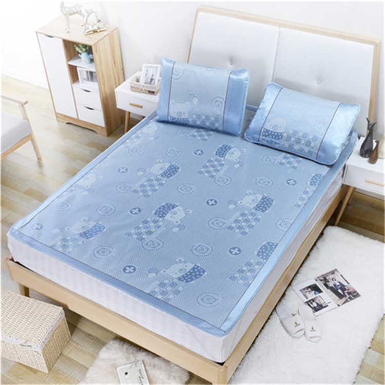 Manufactor Supplying summer mat Three Borneol non-slip mat student 0.9m*1.95m