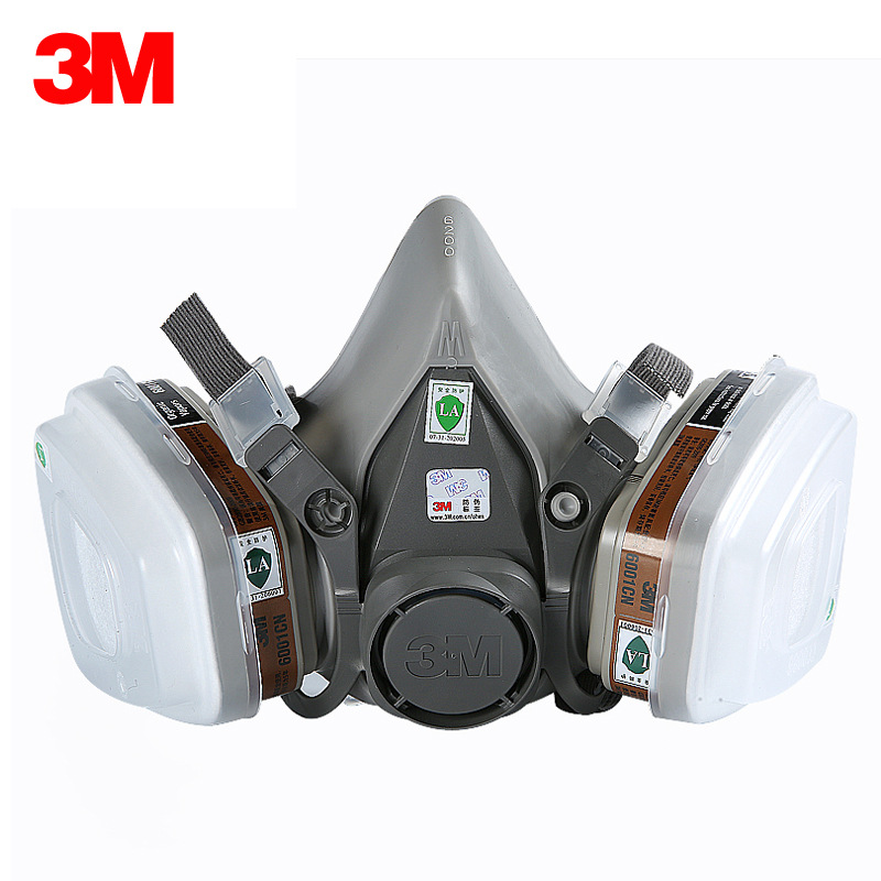 Masque à gaz en Caoutchouc - Protection respiratoire - Anti-poussière - Ref 3403709 Image 5