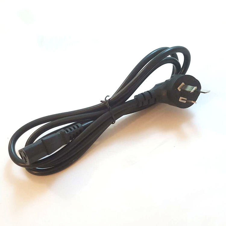 厂家直销 国式铜芯电源线 3芯带品字尾插头线 AC电源线1.8米 现货