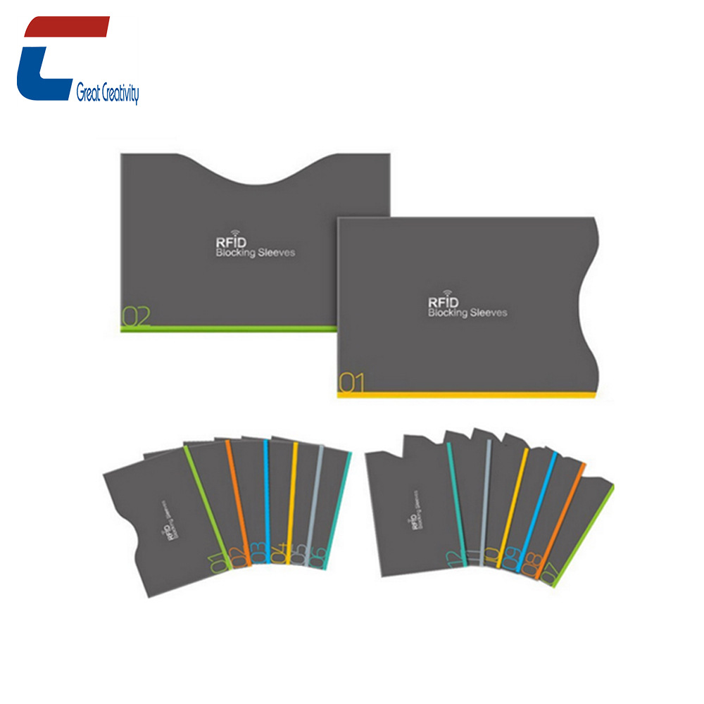 银行防盗刷屏蔽卡套制作