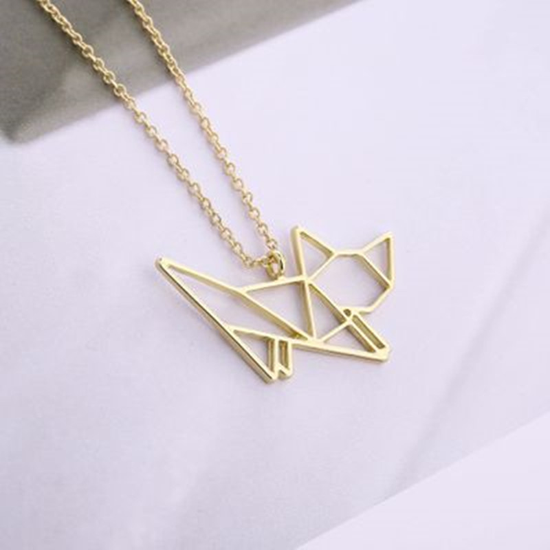 Cute Necklace Small Fox Pendant Necklace Animal Necklace Ladies Clavicle Chain display picture 9
