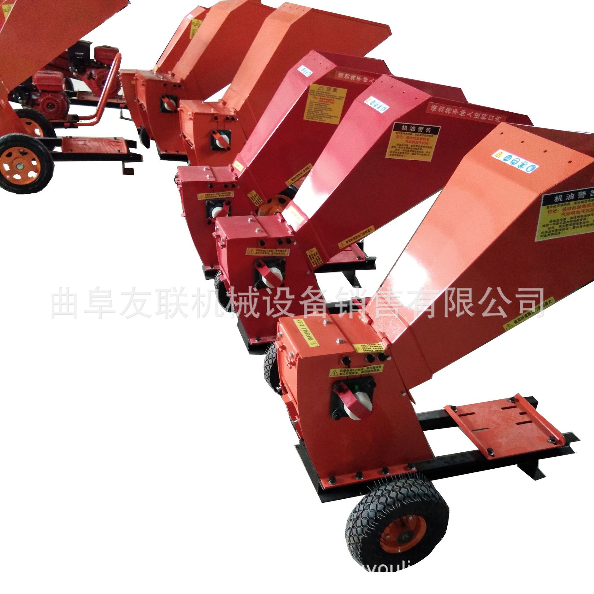 园林杂木粉碎机 汽油树枝碎枝机 小型果园卧式树木碎木机 60