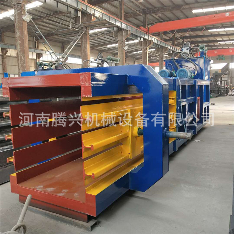 供应全自动废纸箱纸盒 卧式液压废纸 矿泉水瓶打包机