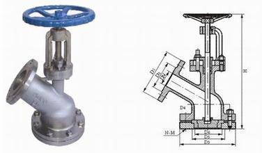 不锈钢放料阀 气动带手动HG5-81放料阀