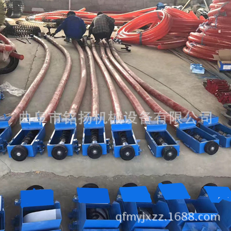 专业生产 车载弹簧蛟龙式吸粮输送机 三轮车装粮机