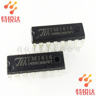 TM1616  DIP-16直插 LED面板显示驱动IC TM/天微 全新现货 TM1616