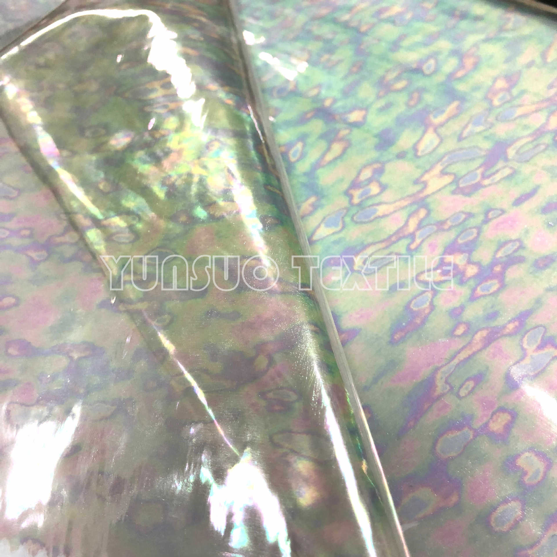 镭射印花TPU  聚氨酯面料 欧洲环保