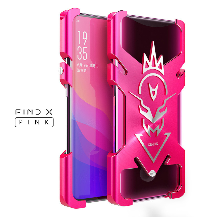 SIMON New THOR II Aviation Aluminum Alloy Shockproof Armor Metal Case Cover for OPPO Find X