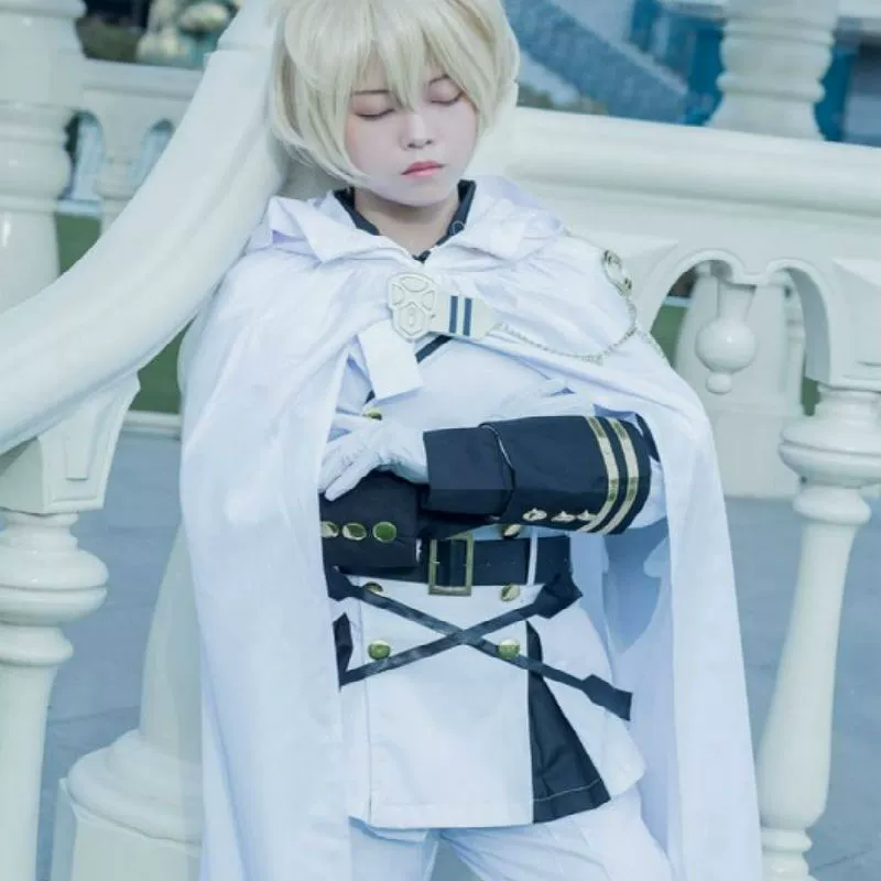 Хякудя Майкл косплей костюм, косплей набор Seraph of the End полный набор мужской одежды аниме