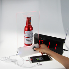 呼叫器 无线服务铃 酒吧 餐厅 酒瓶展示架 手机充电台卡