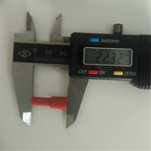 厂家直供250圆柱形耐温绝缘阻燃端子护套 6.3直插硅胶护套批发