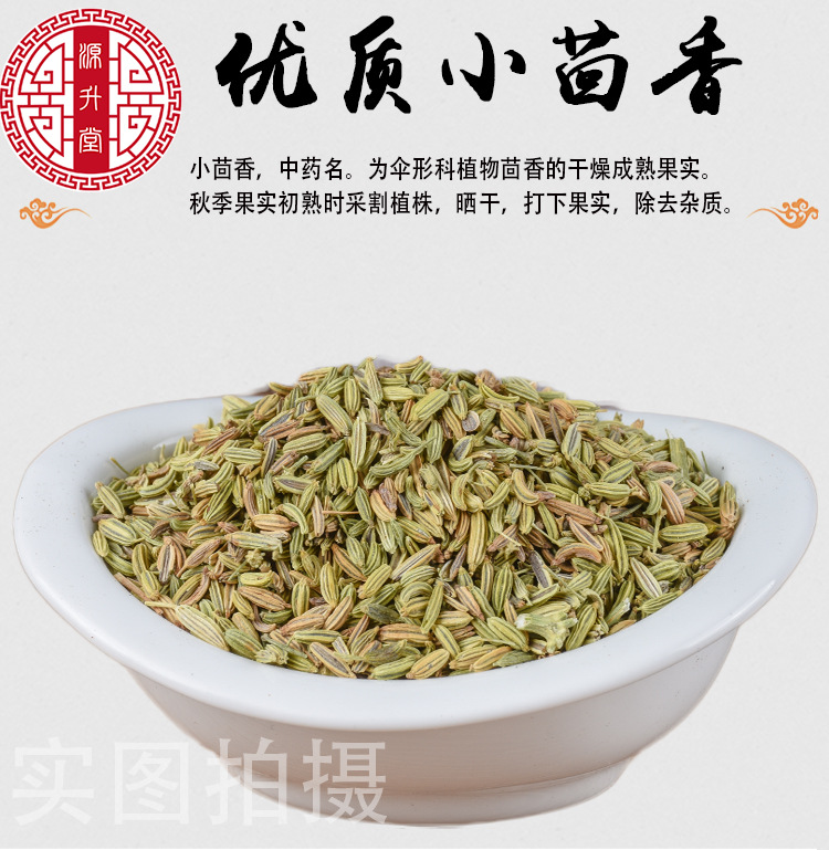 Fennel Seeds (Foeniculum vulgare) — Dried Food-Herb Spice, 500g Bulk Pack key features