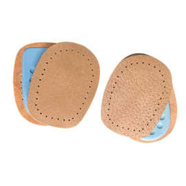 半垫 牛皮后跟垫 皮后跟垫 牛皮厚款 加厚减震 高跟鞋乳胶半码垫