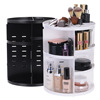 360 -degree Rotary Cosmetics Plastic Makeup Box Cosmetics Storage Box Skin Care Products Storage Frame Amama