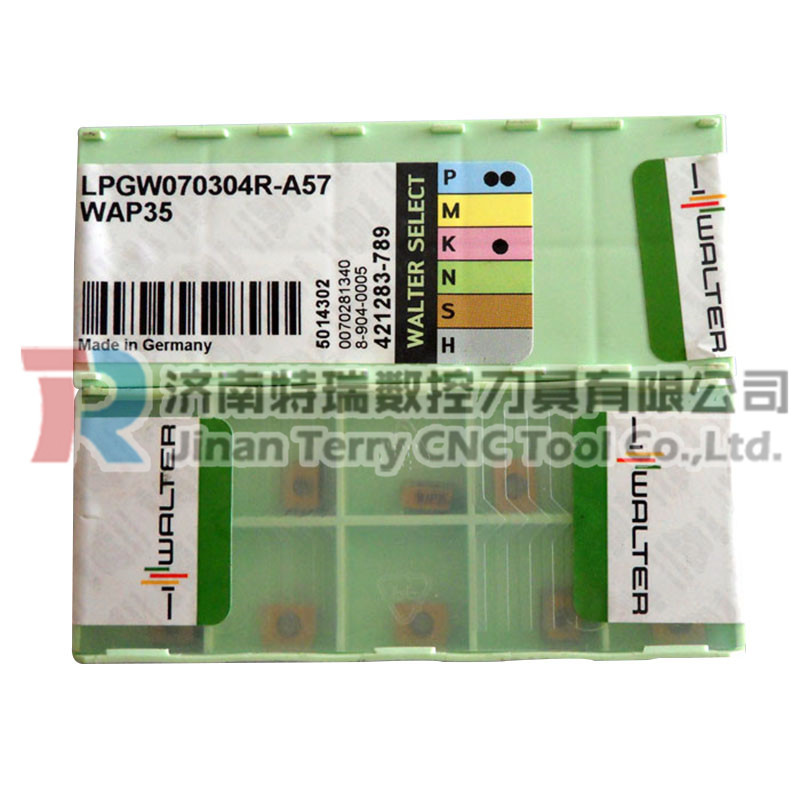 瓦尔特可转位铣削刀片LPGT070304R-F55 WKP35全新原装