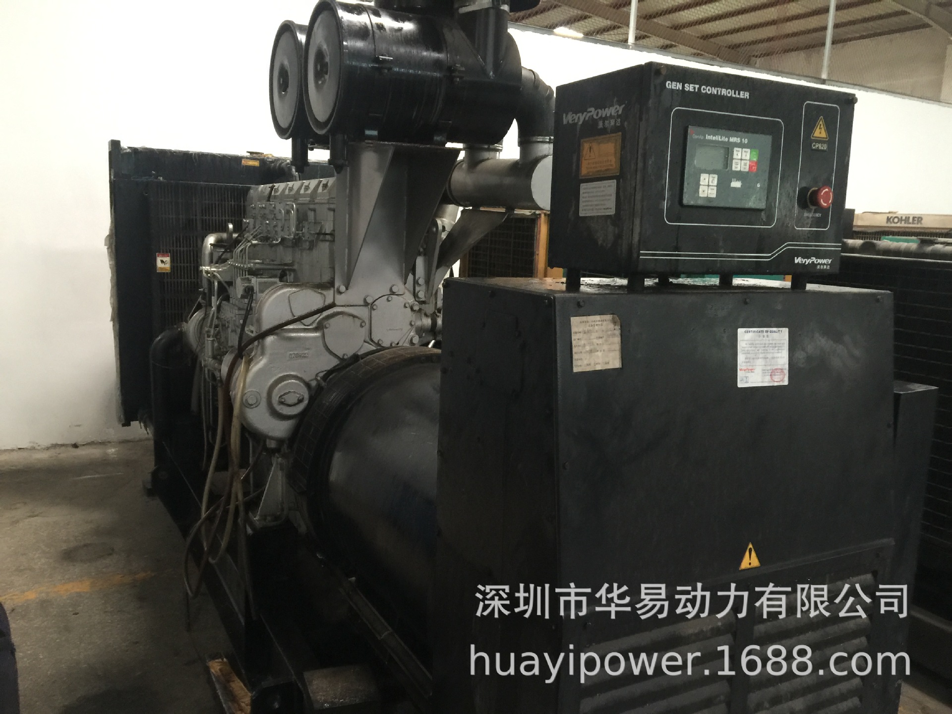 9成新新款日本Mitsubishi/三菱发电机S6R2-PTA柴油发电机