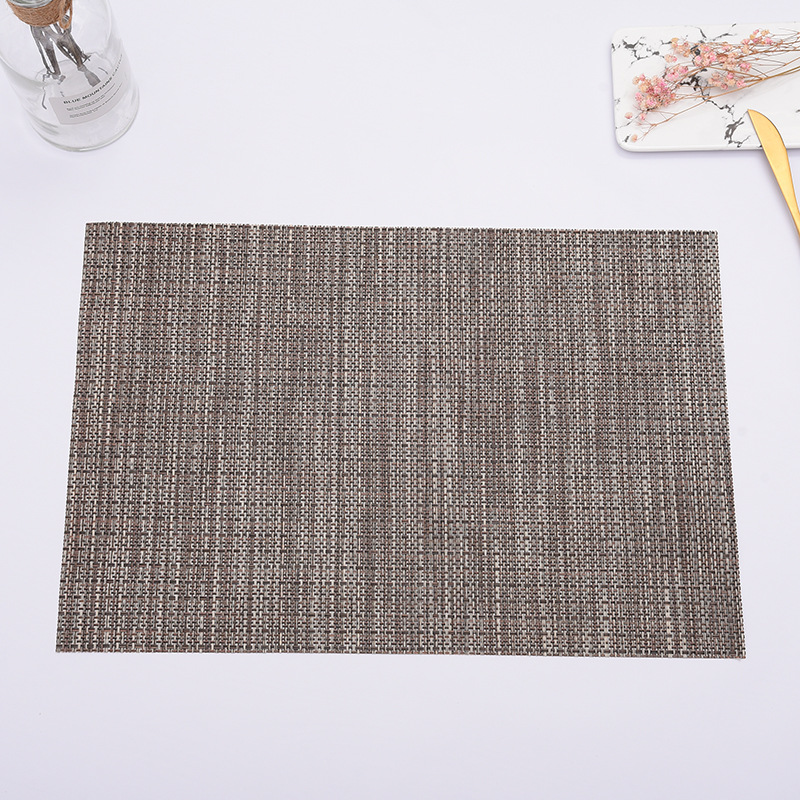 2020外贸特斯林餐垫PVC环保西餐垫用餐隔热垫定制餐垫 跨境批发详情图3