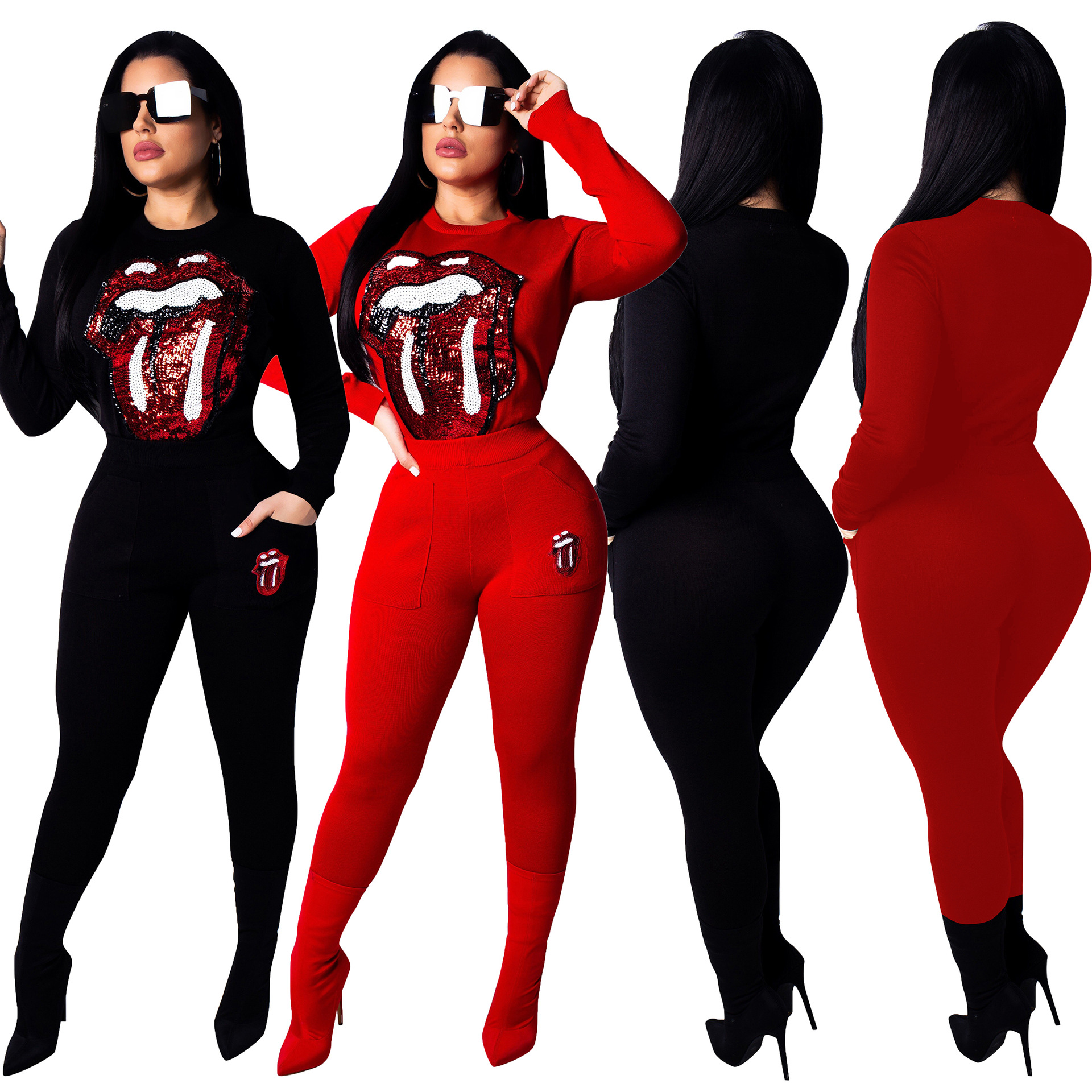 Costume femme en Pull pull - Ref 3335598 Image 11