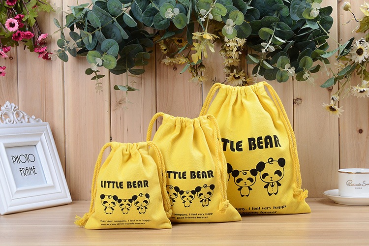 厂家现货批发棉布袋 束口袋 无纺布袋 定做