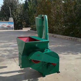 饲料粉碎机 秸秆干湿粉碎机 花生秧打糠机图片