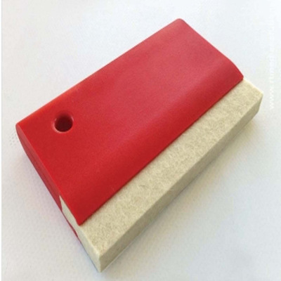 Manufactor supply Fine white wool Scraper felt tool automobile Foil Tools felt Scraper felt Blade logo