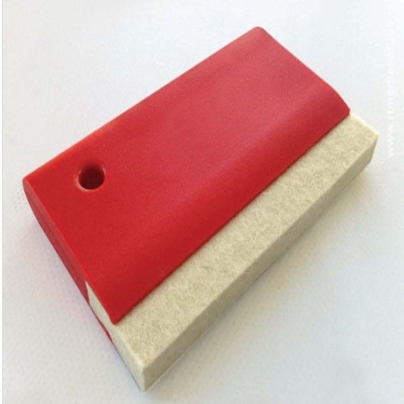 Manufactor supply Fine white wool Scraper felt tool automobile Foil Tools felt Scraper felt Blade logo