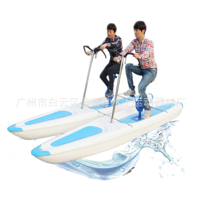 New products list FRP Beautiful and elegant Double Aquatic Bicycle Aquatic M-031 Bicycle Entertainment Facility