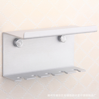 免打孔太空铝牙刷架 卫生间创意牙刷架收纳架储物架厂家批发