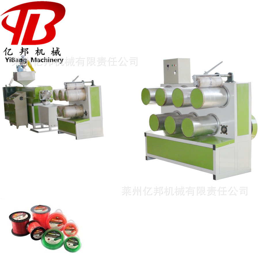 厂家渔网丝拉丝机塑料渔网线拔丝机