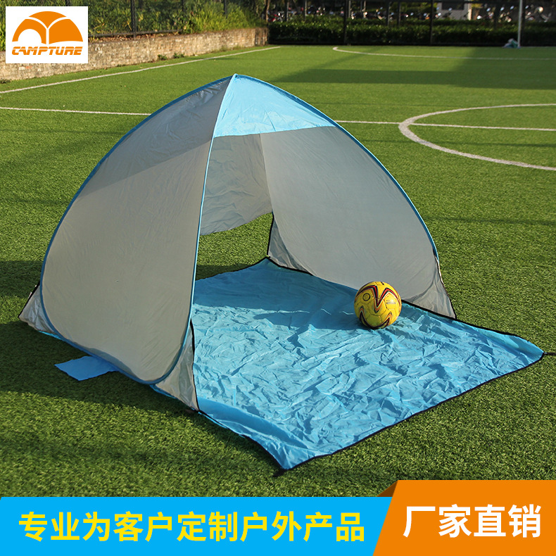 Camping Sandy beach sunshade Tent monolayer account Foldable Sandy beach Tent Seaside Sandy beach Sunscreen Tent