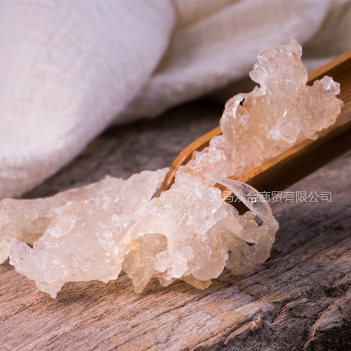 Hair-thin Snow Yam Bird's Nest with Peach Jelly and Soap Nuts - 500g per piece, drop shipping