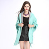 Cloak with tassels, scarf, 2021 collection, wholesale