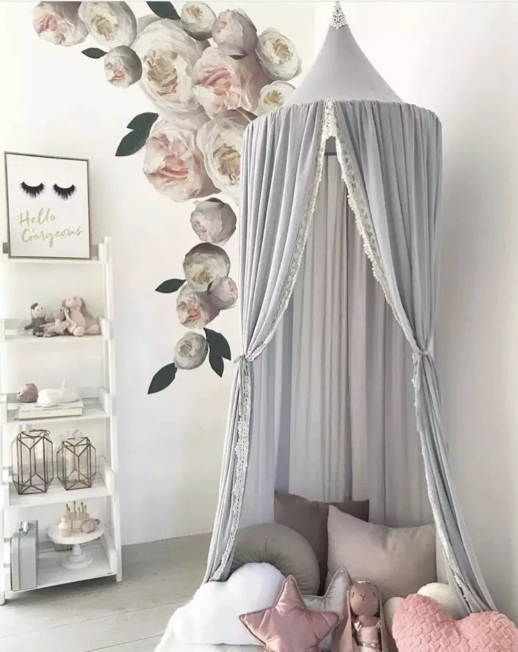 Scandinavian children's summer shiffon tent, mosquito net