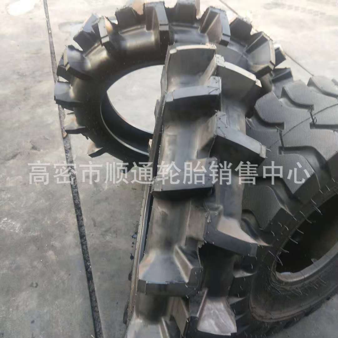 卢河12.4-24水田高花拖拉机轮胎8.3/9.5-24稻田轮胎12.4/11-28