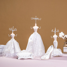 廠家直銷跨境ins熱飾品展示架公主模特歐式耳環架子珠寶展示道具