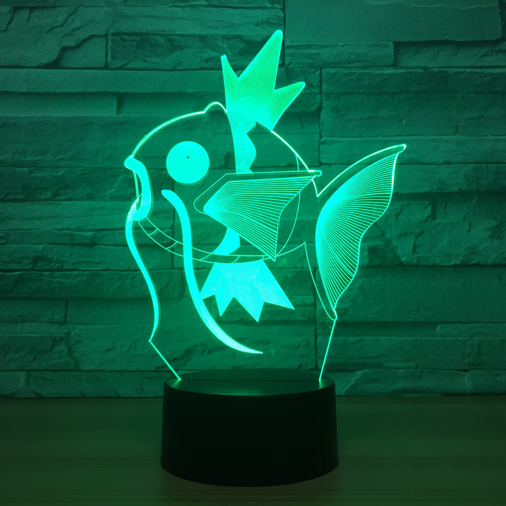 3d小夜灯 七彩触控遥控3d灯