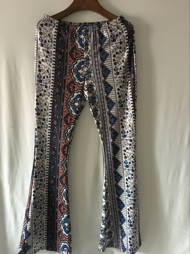 Bohemian Flared Trousers