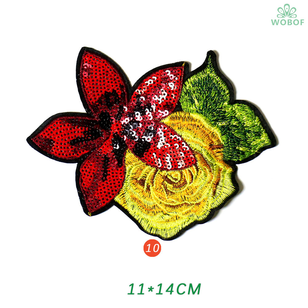 Cotton cloth Embroidery Sequins embroidery Children's clothing Latest fashion Can be Manufactor Direct selling goods in stock supply Customizable