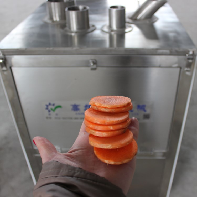厂家直销香蕉切片机 火龙果切片设备方便简单食堂用果蔬切片机器