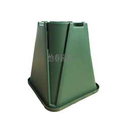 環球花盆 加厚樹脂花盆 方形控根 小黑方 月季盆 繡球花盆 青山盆