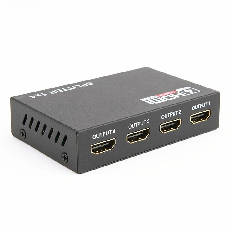 Заводская прямой продаж HDMI распределитель 1 выход из четырех 1 вход, 4 выхода HDMI, 41, 4, 1080p, 1080p, 1080p,