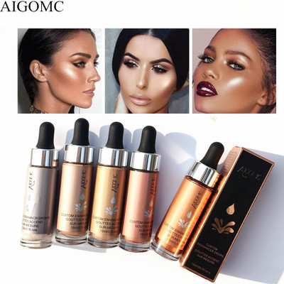 AIGOMC new pattern Cosmetics Eye Brighten Beauty 24K Rose Gold Trimming Cross-border explosion