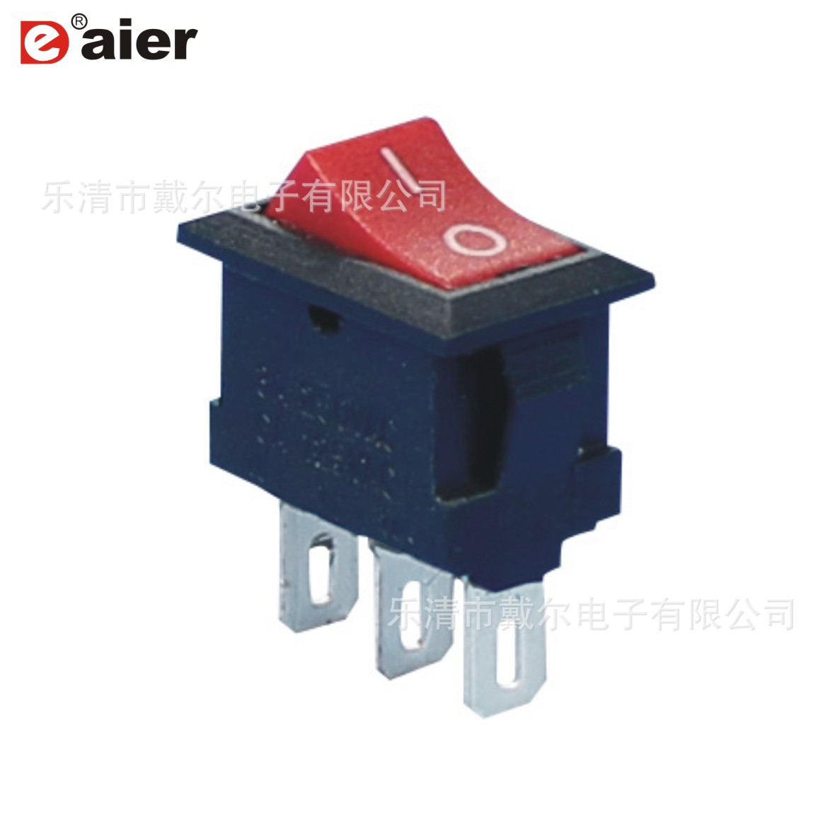 KCD5-102小型三脚船型开关 翘板开关