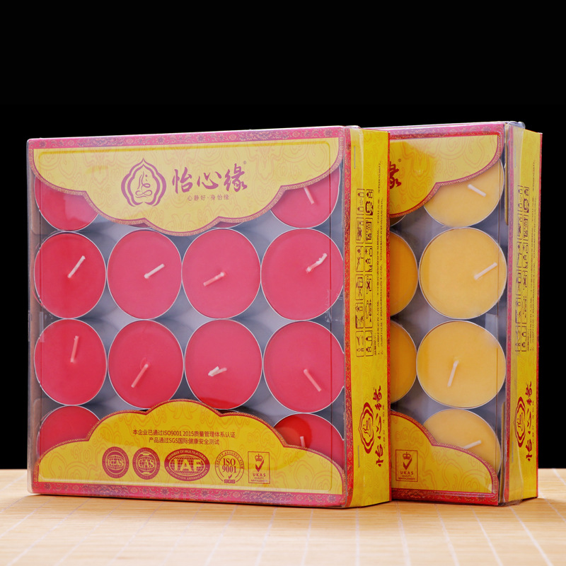 圓通工藝廠家直供酥油燈12小時32粒裝酥油燈批發家居佛堂佛燈供燈