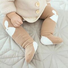 Autumn/Winter Thick Ribbed Baby Socks Anti-Slip Learning to Walk Floor Socks Warm Baby Knee Protectors for Kids Cotton
