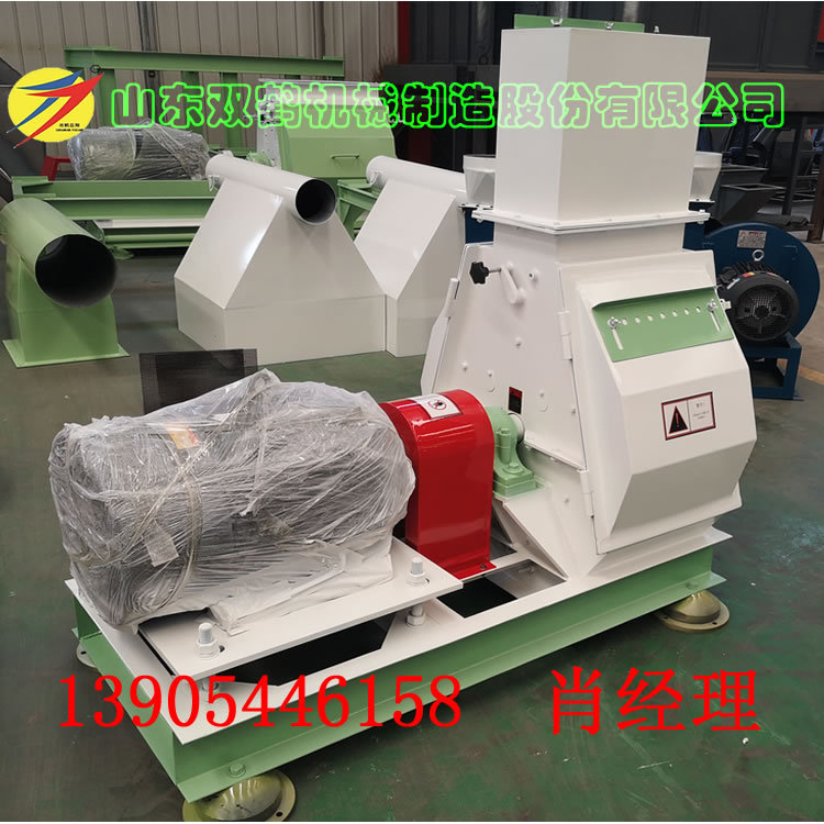 30kw水滴式猪牛羊饲料粉碎机 玉米谷物粉碎加工设备 气流输送